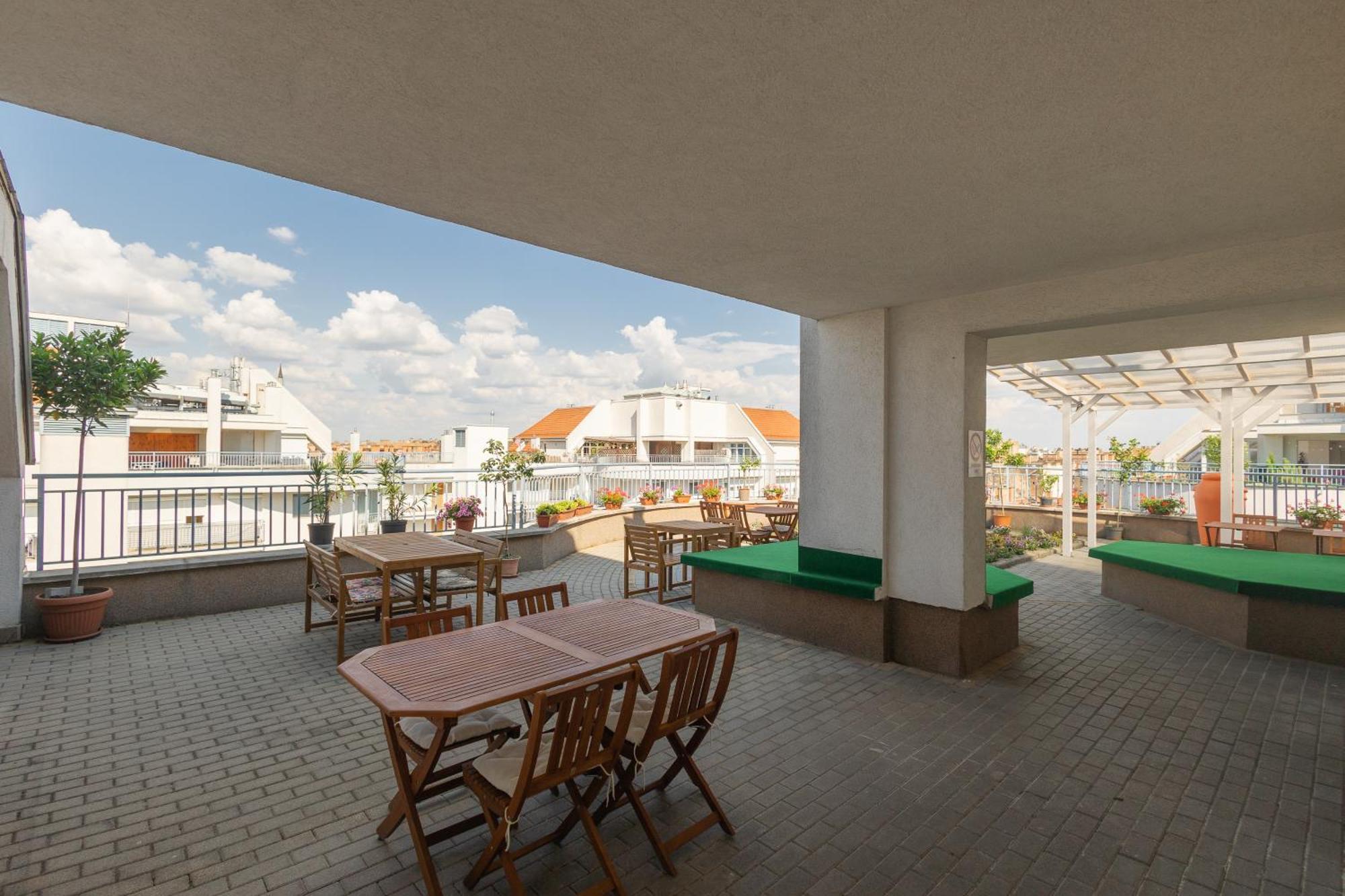 Rooftop City Residence With Underground Parking Budapeszt Zewnętrze zdjęcie