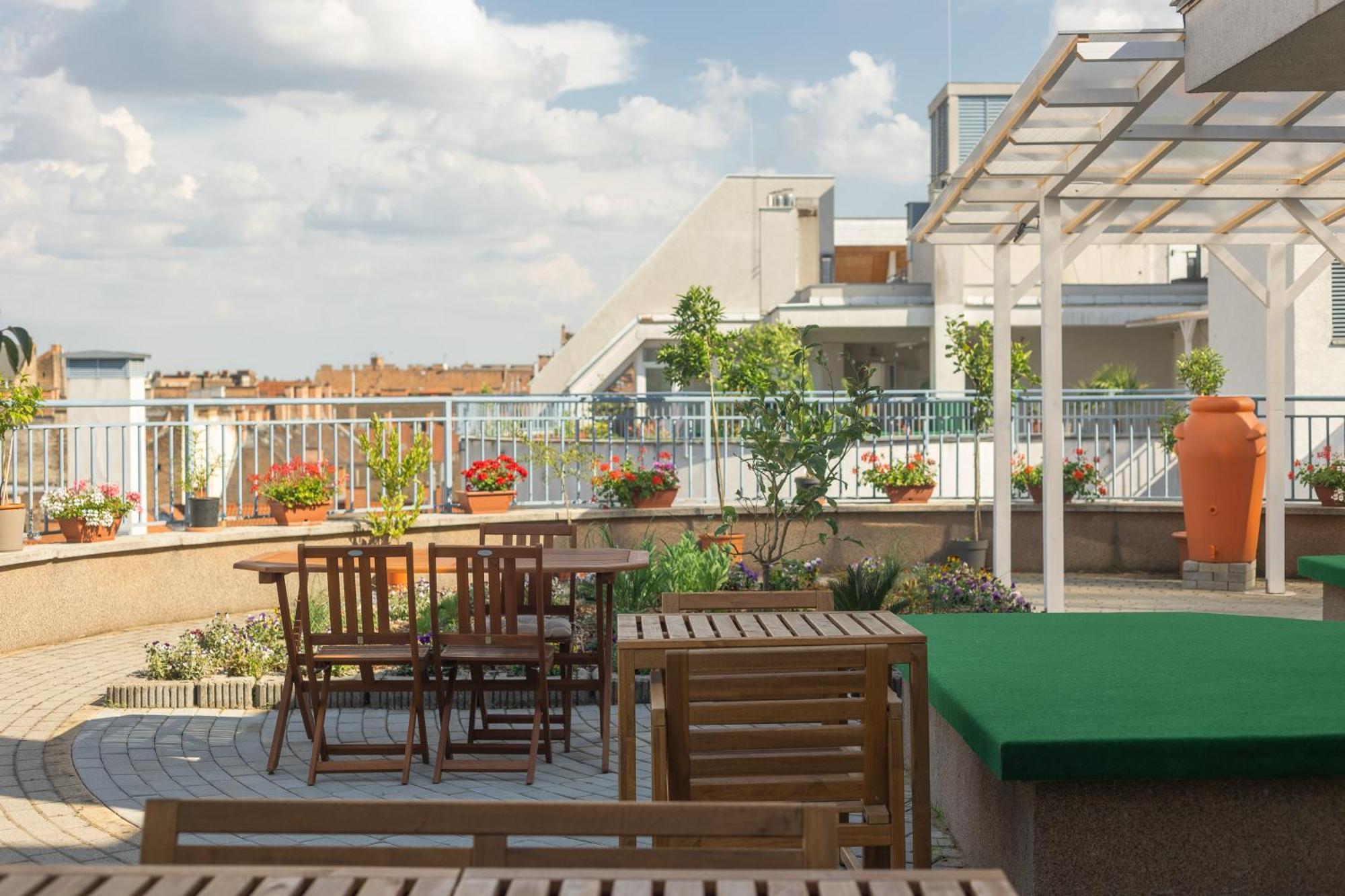 Rooftop City Residence With Underground Parking Budapeszt Zewnętrze zdjęcie